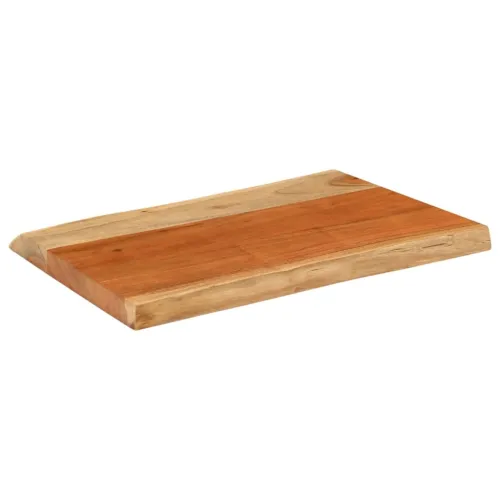Stolna ploča 60x40x3,8 cm pravokutna bagremovo drvo živi rub - Bagremovo drvo (prirodno) 60 x 40 cm 38 mm Cijena