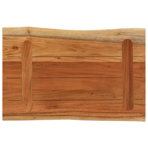 Stolna ploča 60x40x3,8 cm pravokutna bagremovo drvo živi rub - Bagremovo drvo (prirodno) 60 x 40 cm 38 mm Cijena