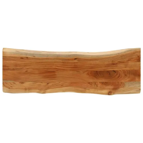 Stolna ploča 140x40x3,8 cm pravokutna bagremovo drvo živi rub - Bagremovo drvo (prirodno) 140 x 40 cm 38 mm Cijena