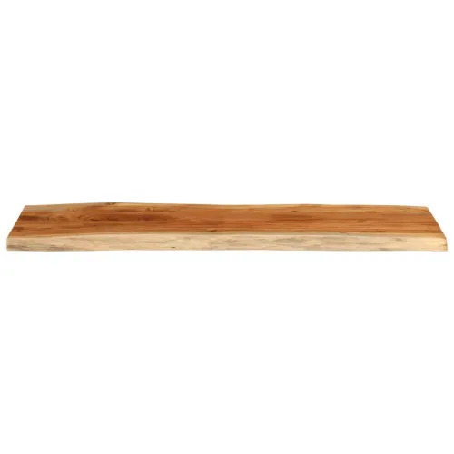 Stolna ploča 140x40x3,8 cm pravokutna bagremovo drvo živi rub - Bagremovo drvo (prirodno) 140 x 40 cm 38 mm Cijena