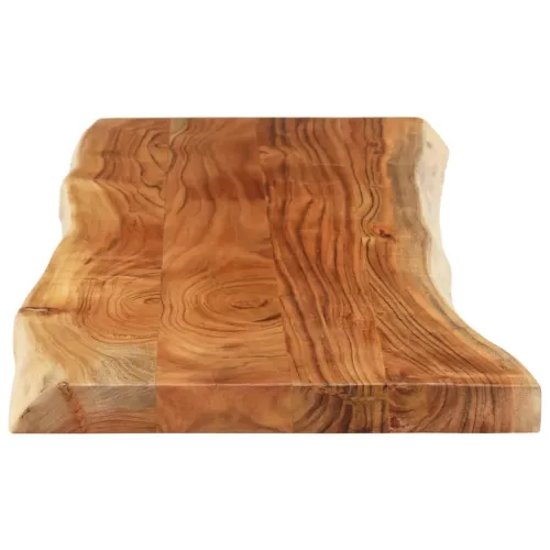 Stolna ploča 140x40x3,8 cm pravokutna bagremovo drvo živi rub - Bagremovo drvo (prirodno) 140 x 40 cm 38 mm Cijena