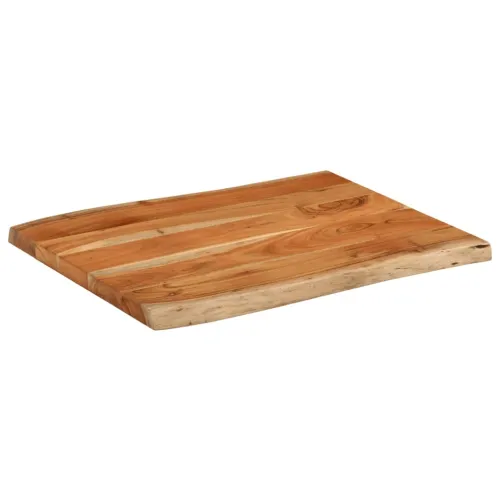 Stolna ploča 90x60x3,8 cm pravokutna bagremovo drvo živi rub - Bagremovo drvo (prirodno) 90 x 60 cm 38 mm Cijena