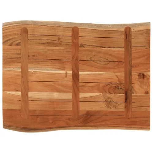 Stolna ploča 90x60x3,8 cm pravokutna bagremovo drvo živi rub - Bagremovo drvo (prirodno) 90 x 60 cm 38 mm Cijena