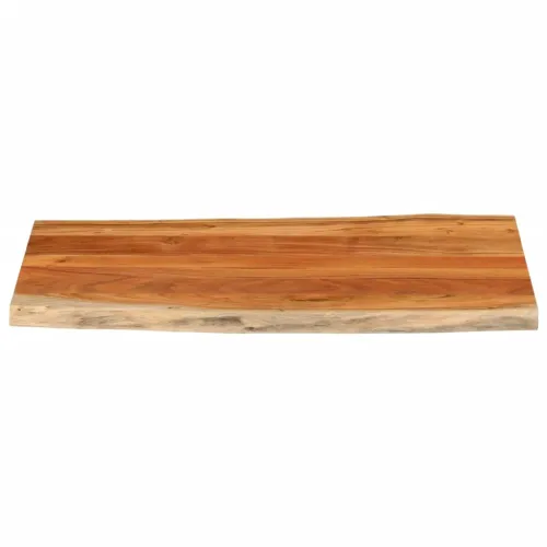 Stolna ploča 110x60x3,8 cm pravokutna bagremovo drvo živi rub - Bagremovo drvo (prirodno) 110 x 60 cm 38 mm Cijena