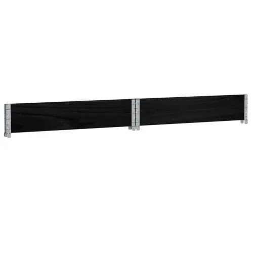 Okviri za palete crni 100x100 cm od masivne borovine - Crna 100 x 100 cm 1 Cijena