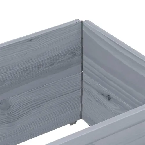 Okviri za palete 2 kom sivi 150x50 cm od masivne borovine - Siva 150 x 50 cm 2 Cijena