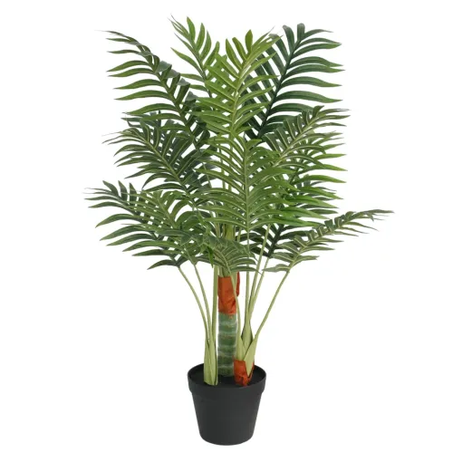 Umjetna palma s 3 debla zelena 85 cm PP - 85 cm Cijena