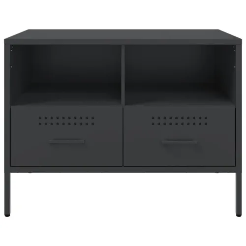 TV ormarić crni 68 x 39 x 50,5 cm čelični - Crna 1 Cijena