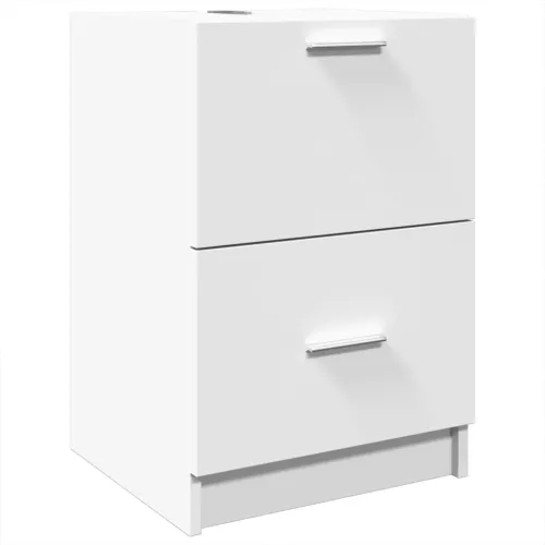 Ormarić za Lavabo - Umivaonik bijeli 40 x 37 x 59 cm konstruirano drvo - Bijela 40 x 37 x 59 cm Cijena