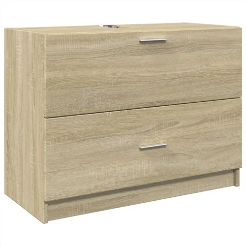 Ormarić za Lavabo - Umivaonik boja hrasta 78x37x59 cm konstruirano drvo - Sonoma hrast 78 x 37 x 59 cm Cijena