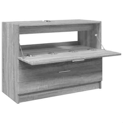 Ormarić za Lavabo - Umivaonik boja hrasta sonome 78 x 37 x 59 cm drveni - Sivi hrast sonoma 78 x 37 x 59 cm Cijena