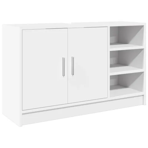 Ormarić za Lavabo - Umivaonik bijeli 90 x 29 x 55 cm konstruirano drvo - Bijela 90 x 29 x 55 cm Cijena