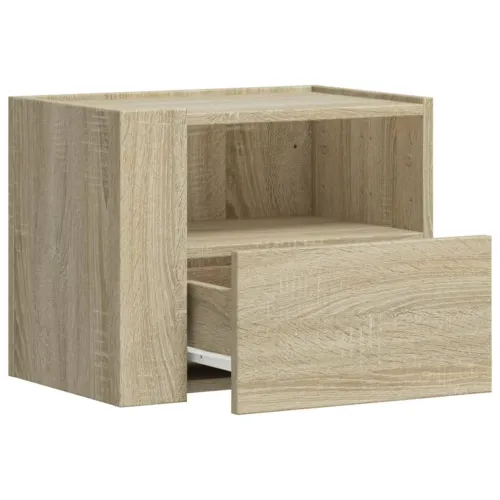 Zidni noćni ormarići 2 kom boja hrasta sonome 45x30x35 cm - Sonoma hrast 2 Cijena