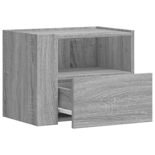 Zidni noćni ormarić boja sivog hrasta sonome 45 x 30 x 35 cm - Sivi hrast sonoma 1 Cijena