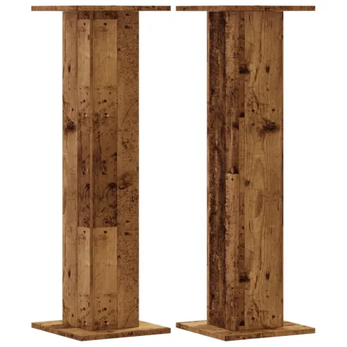 Stalci za zvučnike 2 kom 30x30x95 cm konstruirano drvo - Staro drvo 30 x 30 x 95 cm Staro drvo 30 x 30 x 95 cm Cijena