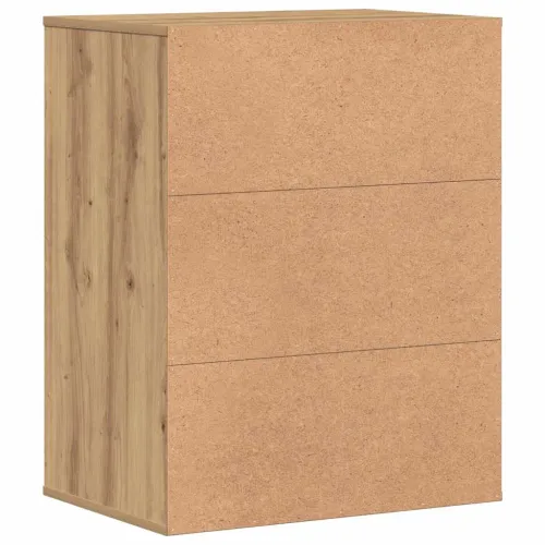 Kutna komoda s ladicama boja artisian hrast 60x41x76 cm drveni - Boja hrasta 60 x 41 x 76 cm Cijena