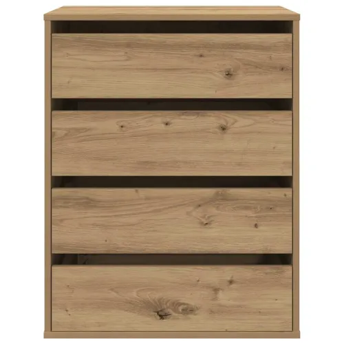 Kutna komoda s ladicama boja artisian hrast 60x41x76 cm drveni - Boja hrasta 60 x 41 x 76 cm Cijena
