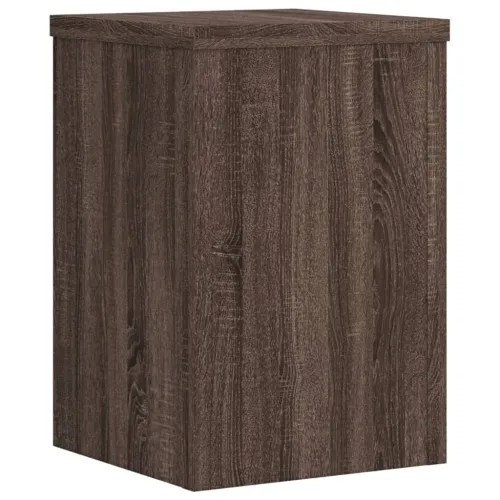 Stalci za biljke 2 kom boja hrasta 20x20x30 cm drveni - Smeđi hrast 20 x 20 x 30 cm Cijena