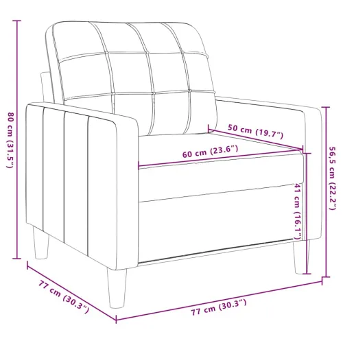 3-dijelni set sofa s jastucima žuti baršunasti - Žuta 1 s jastučićima Cijena