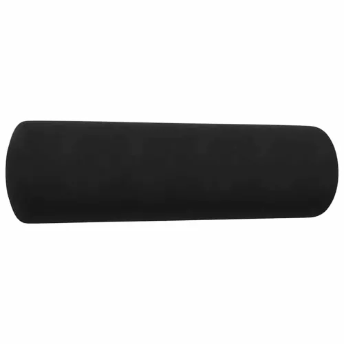 3-dijelni set sofa s jastucima crni baršunasti - Crna 1 s jastučićima Cijena