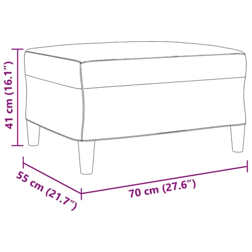 3-dijelni set sofa s jastucima krem baršunasti - Krema 1 s jastucima i tabureom Cijena