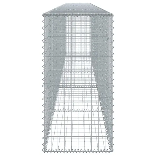 Gabion - Gabion ograde - Gabionska košara s poklopcem 500x50x100 cm pocinčano željezo - 500 x 50 x 100 cm Cijena