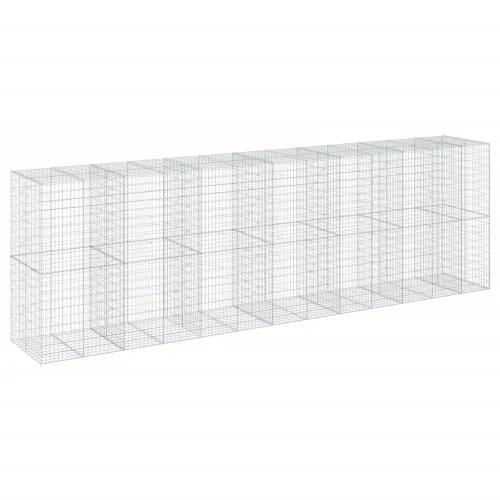 Gabion - Gabion ograde - Gabionska košara s poklopcem 650x100x200 cm pocinčano željezo - 650 x 100 x 200 cm 1 650 x 100 x 200 cm Cijena