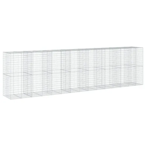 Gabion - Gabion ograde - Gabionska košara s poklopcem 750x100x200 cm pocinčano željezo - 750 x 100 x 200 cm Cijena