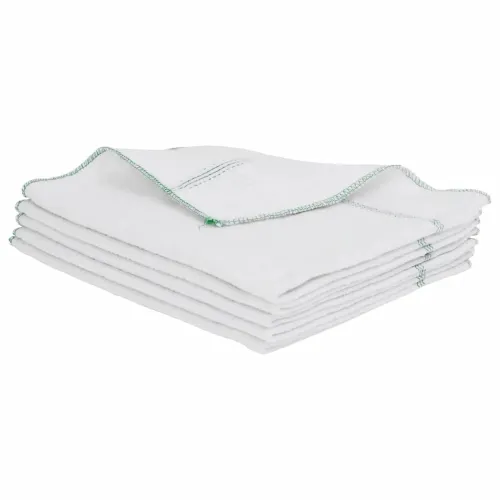 Krpe za čišćenje 10 kom bijele sa zelenim prugama 50 x 60 cm - 10 Cijena