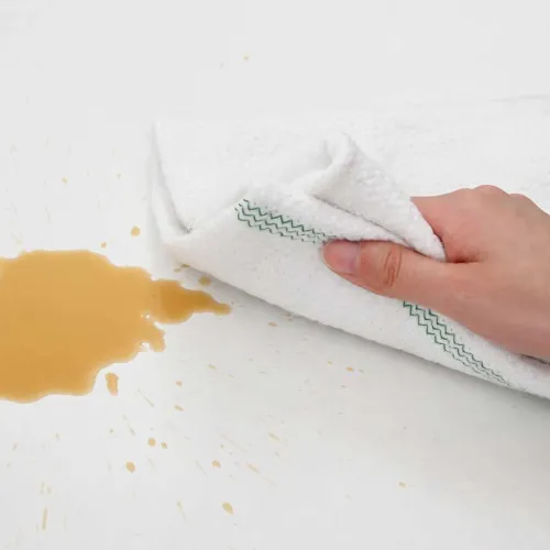 Krpe za čišćenje 10 kom bijele sa zelenim prugama 50 x 60 cm - 10 Cijena