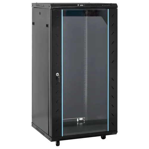 Komunikacijski ormarić 22U 19” IP20 crni 60 x 60 x 120 cm - Crna 60 x 60 x 120 cm Crna 60 x 60 x 120 cm Cijena