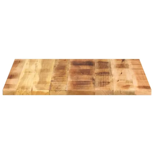 Stolna ploča 70x70x1,5 cm četvrtasta od masivnog drva manga - Grubo drvo manga (prirodno) 70 x 70 cm 1 15 mm Cijena