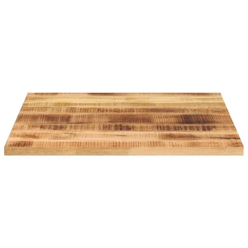 Stolna ploča 70x70x1,5 cm četvrtasta od masivnog drva manga - Grubo drvo manga (prirodno) 70 x 70 cm 1 15 mm Cijena