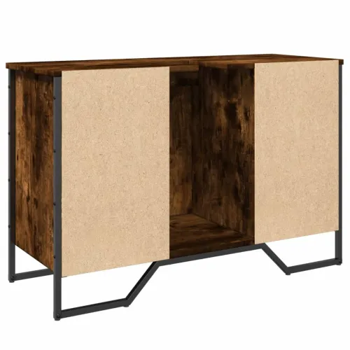 Ormarić za Lavabo - Umivaonik boja dimljenog hrasta 91x35x60 cm drveni - Dimljeni hrast Cijena