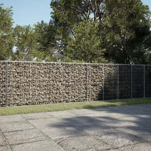 Gabion - Gabion ograde - Gabionska košara s poklopcem 450x100x100 cm pocinčano željezo - 450 x 100 x 100 cm Cijena