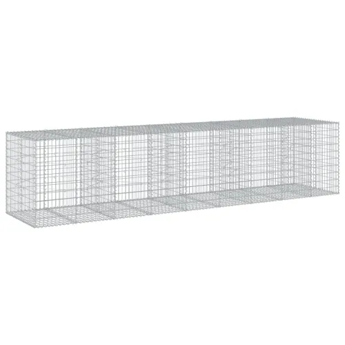 Gabion - Gabion ograde - Gabionska košara s poklopcem 450x100x100 cm pocinčano željezo - 450 x 100 x 100 cm Cijena