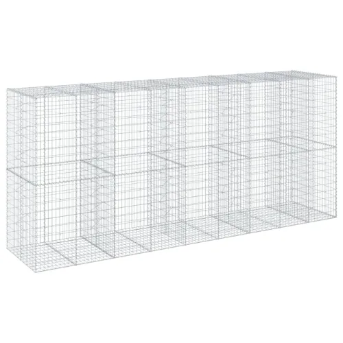 Gabion - Gabion ograde - Gabionska košara s poklopcem 450x100x200 cm pocinčano željezo - 450 x 100 x 200 cm Cijena