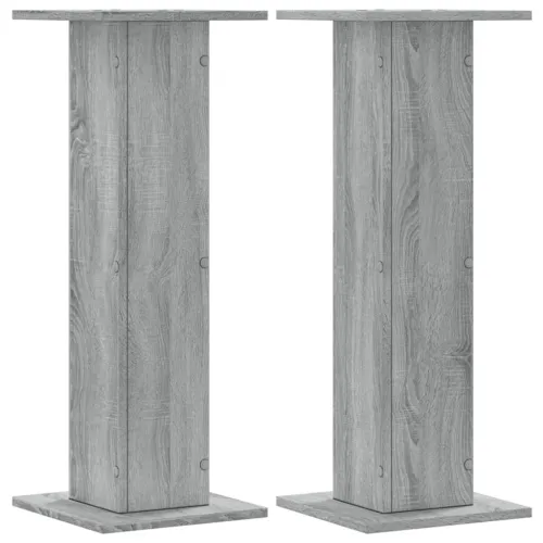 Stalci za zvučnike 2 kom 30 x 30 x 80 cm konstruirano drvo - Sivi hrast sonoma 30 x 30 x 80 cm Sivi hrast sonoma 30 x 30 x 80 cm Cijena
