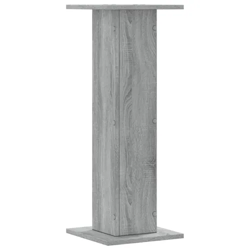 Stalci za zvučnike 2 kom 30 x 30 x 80 cm konstruirano drvo - Sivi hrast sonoma 30 x 30 x 80 cm Cijena