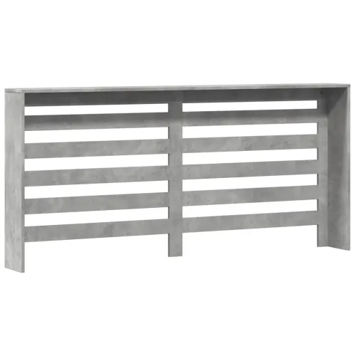 Pokrivač radijatora Betonska siva 175 x 20 x 82 cm - Betonska siva 175 x 20 x 82 cm vodoravne letvice Cijena