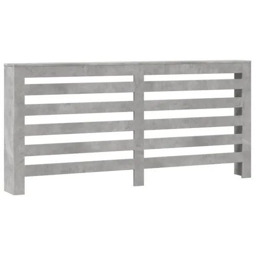 Pokrivač radijatora Betonska siva 175 x 20 x 82 cm - Betonska siva 175 x 20 x 82 cm vodoravne letvice Cijena