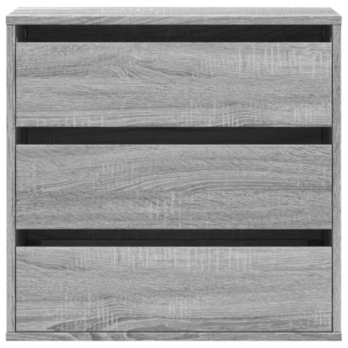 Kutna komoda s ladicama boja hrasta sonome 60x41x58 cm drveni - Sivi hrast sonoma 60 x 41 x 58 cm Cijena