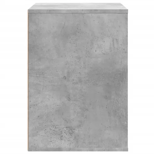 Kutna komoda s ladicama siva boja betona 80x41x58 cm drveni - Beton siva 80 x 41 x 58 cm Cijena