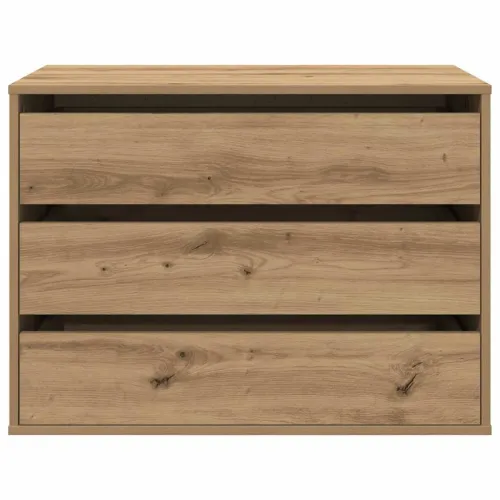 Kutna komoda s ladicama boja artisian hrast 80x41x58 cm drveni - Boja hrasta 80 x 41 x 58 cm Cijena
