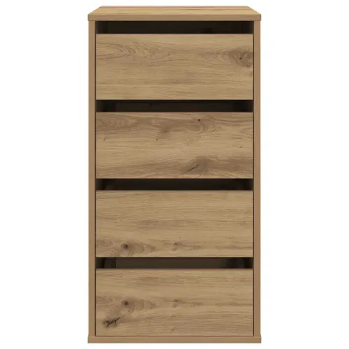 Kutna komoda s ladicama boja artisian hrast 40x41x76 cm drveni - Boja hrasta 40 x 41 x 76 cm Cijena