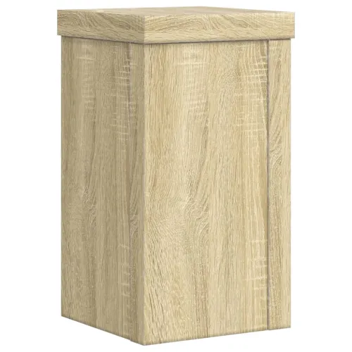 Stalci za biljke 2 kom boja hrasta 10x10x18cm konstruirano drvo - Hrast sonoma 10 x 10 x 18 cm Cijena