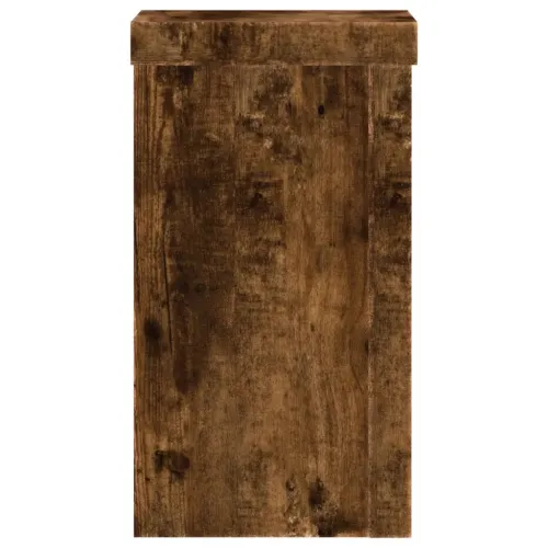 Stalci za biljke 2 kom boja dimljenog hrasta 10x10x18 cm drveni - Dimljeni hrast 10 x 10 x 18 cm Cijena