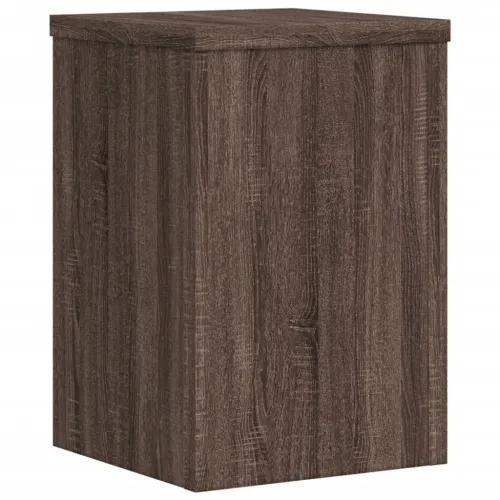 Stalci za biljke 2 kom boja hrasta 25x25x35 cm drveni - Smeđi hrast 25 x 25 x 35 cm Cijena