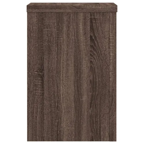 Stalci za biljke 2 kom boja hrasta 25x25x35 cm drveni - Smeđi hrast 25 x 25 x 35 cm Cijena
