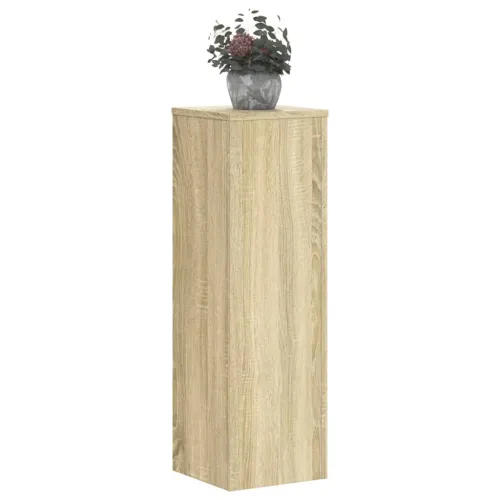 Stalci za biljke 2 kom boja hrasta 25x25x80cm konstruirano drvo - Hrast sonoma 25 x 25 x 80 cm Cijena